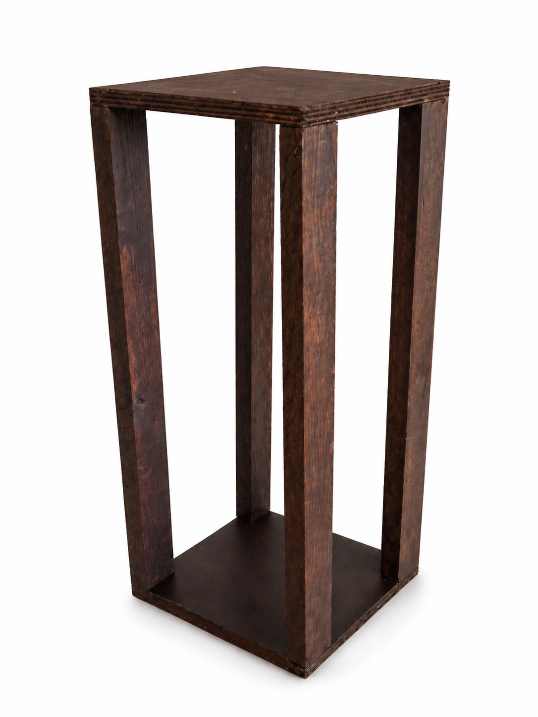 Rustic Wooden Display Stand