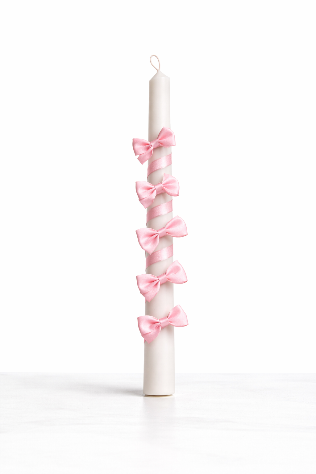 Blush Bows - Candle Palm
