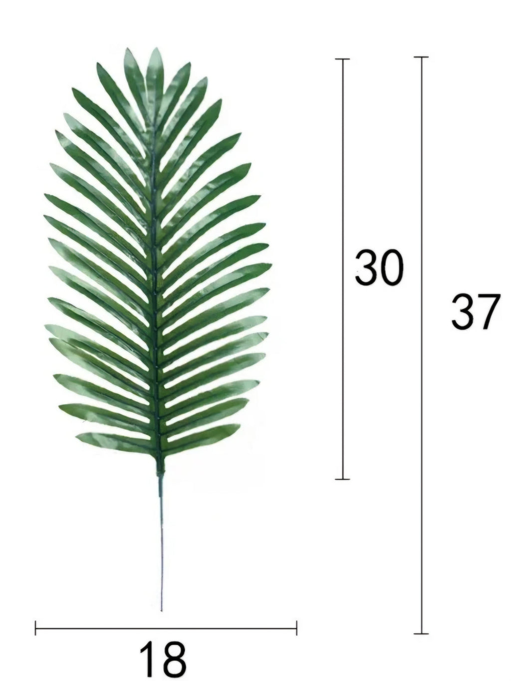 Plastic Palm Tree Leaves
