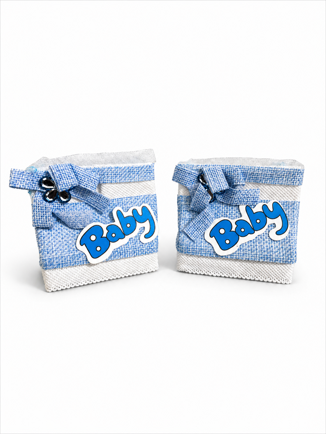 Blue Baby Favor Gift Boxes