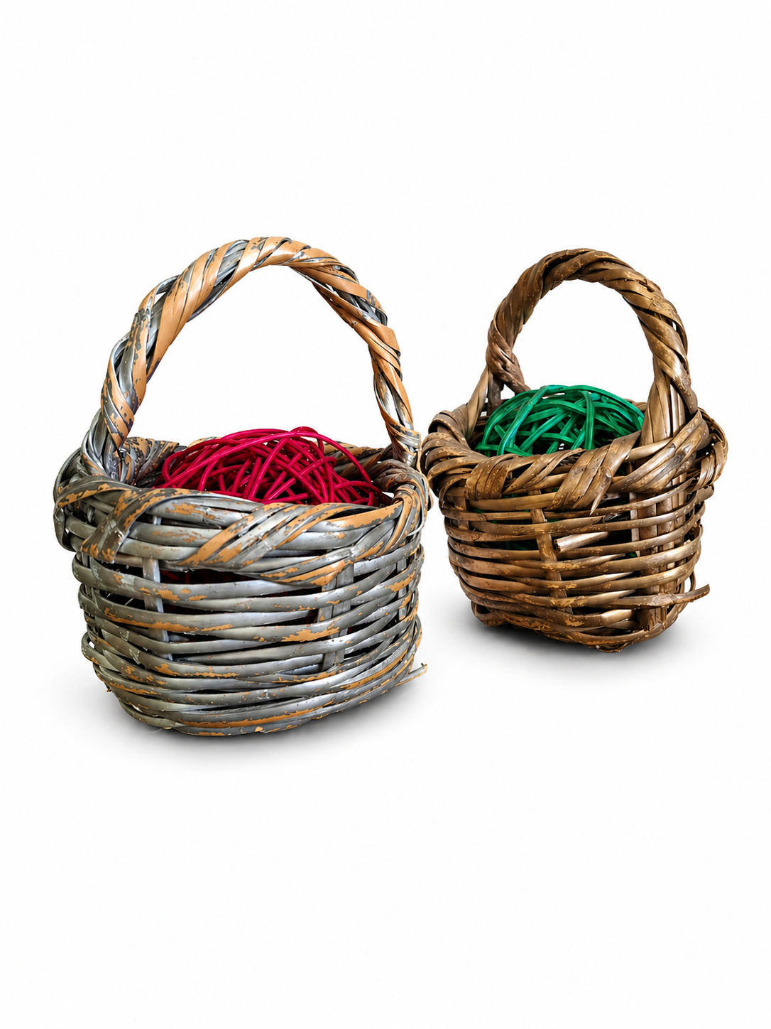 Handwoven Decorative Mini Basket Set