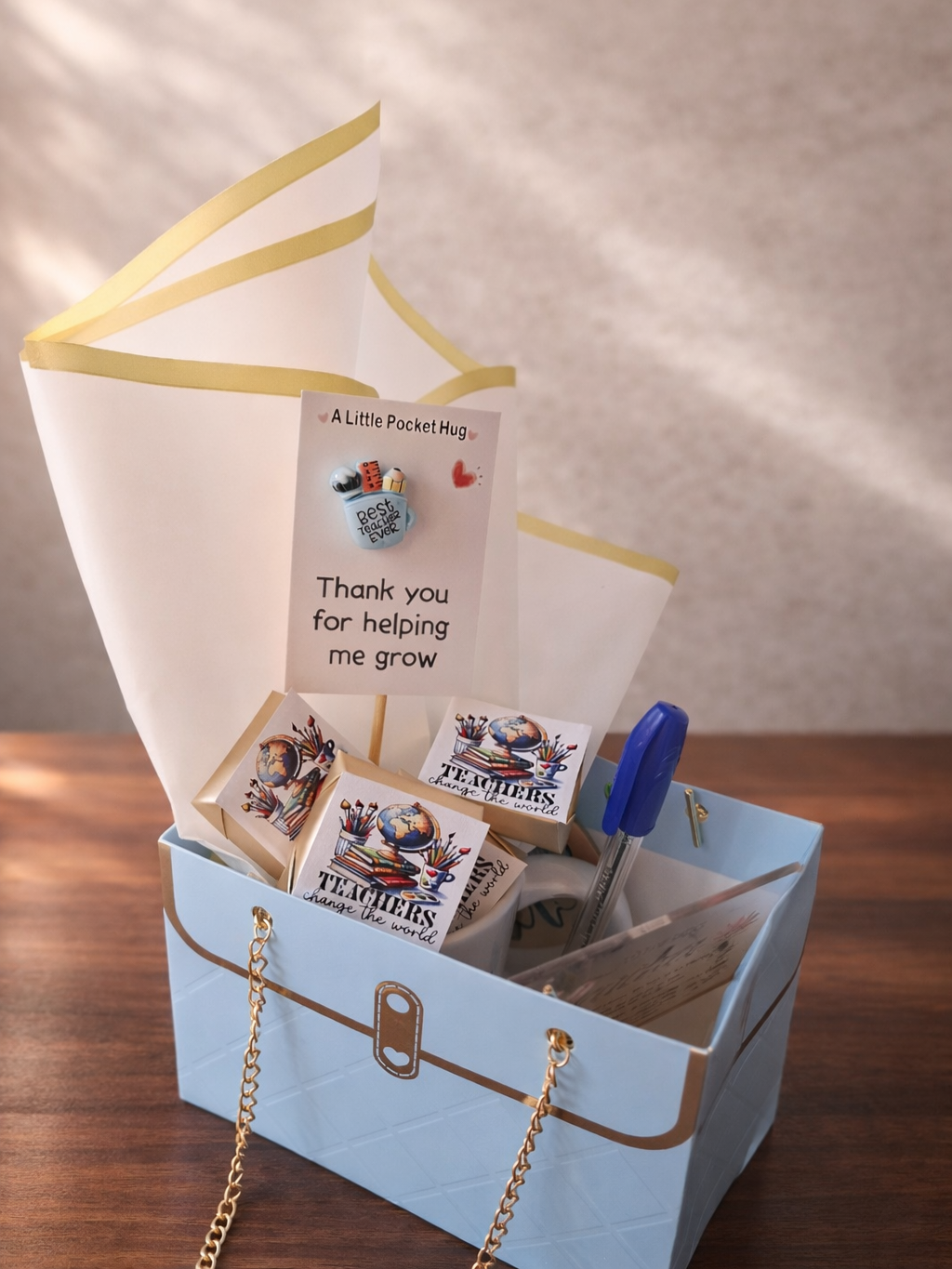 Best Teacher Ever Gift Box