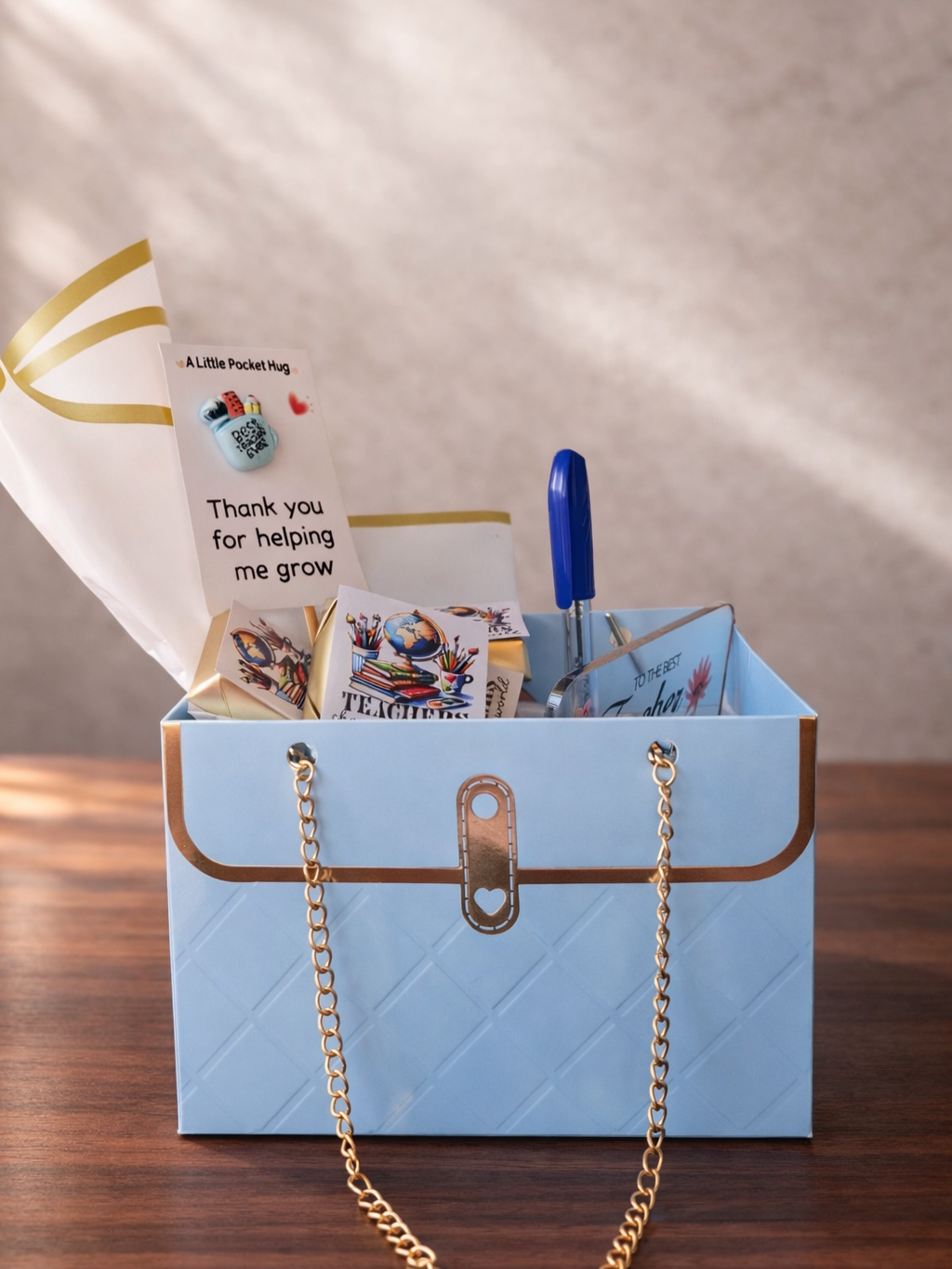 Best Teacher Ever Gift Box