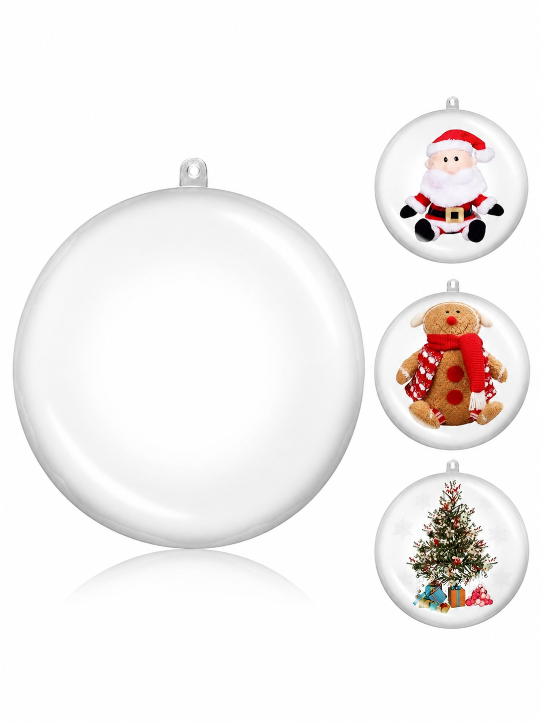 Clear Fillable Ornament Ball