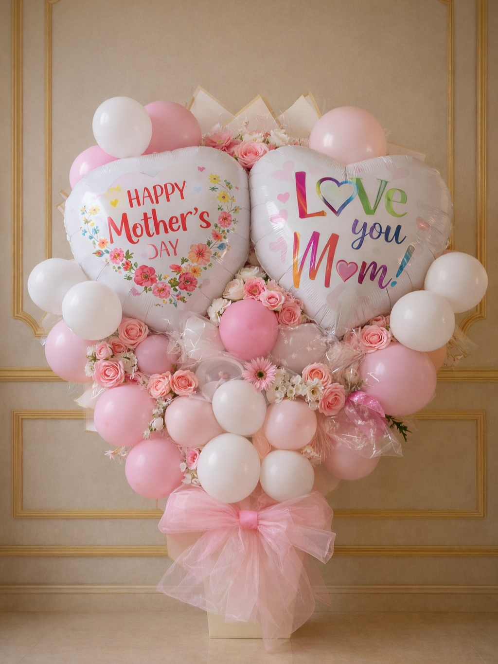 Mother’s Day Luxury Balloon & Flower Arrangement