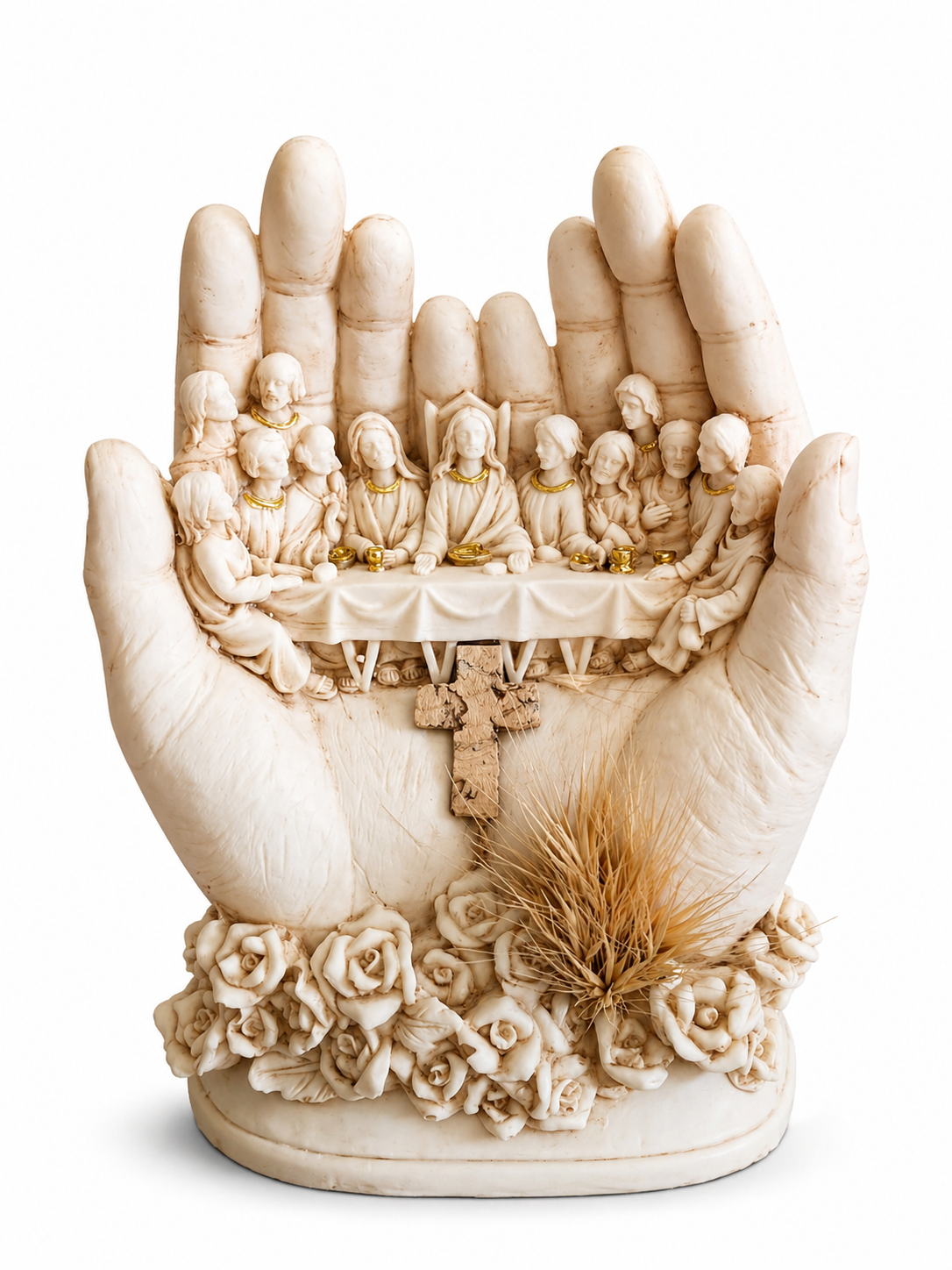 Vintage Sculpted Statue